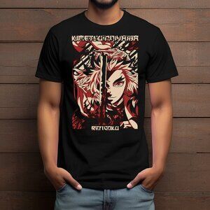Rengoku (Demon Slayer) Anime Custom T-shirt